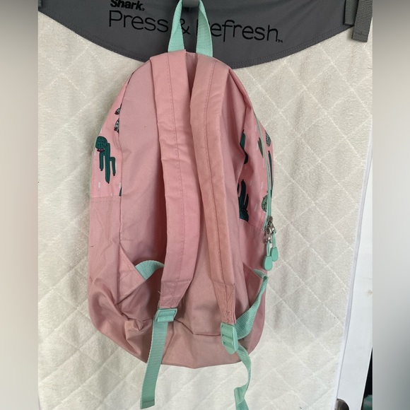 Cactus pink and blue book-bag - Picture 4 of 4